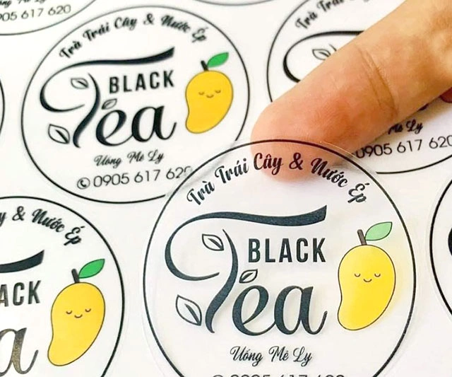 Thiết kế và in tem sản phẩm