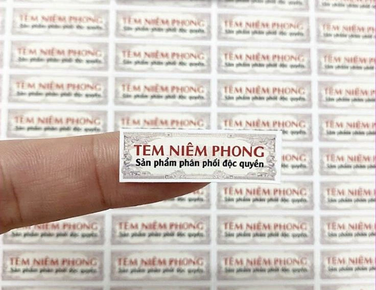 in tem niêm phong